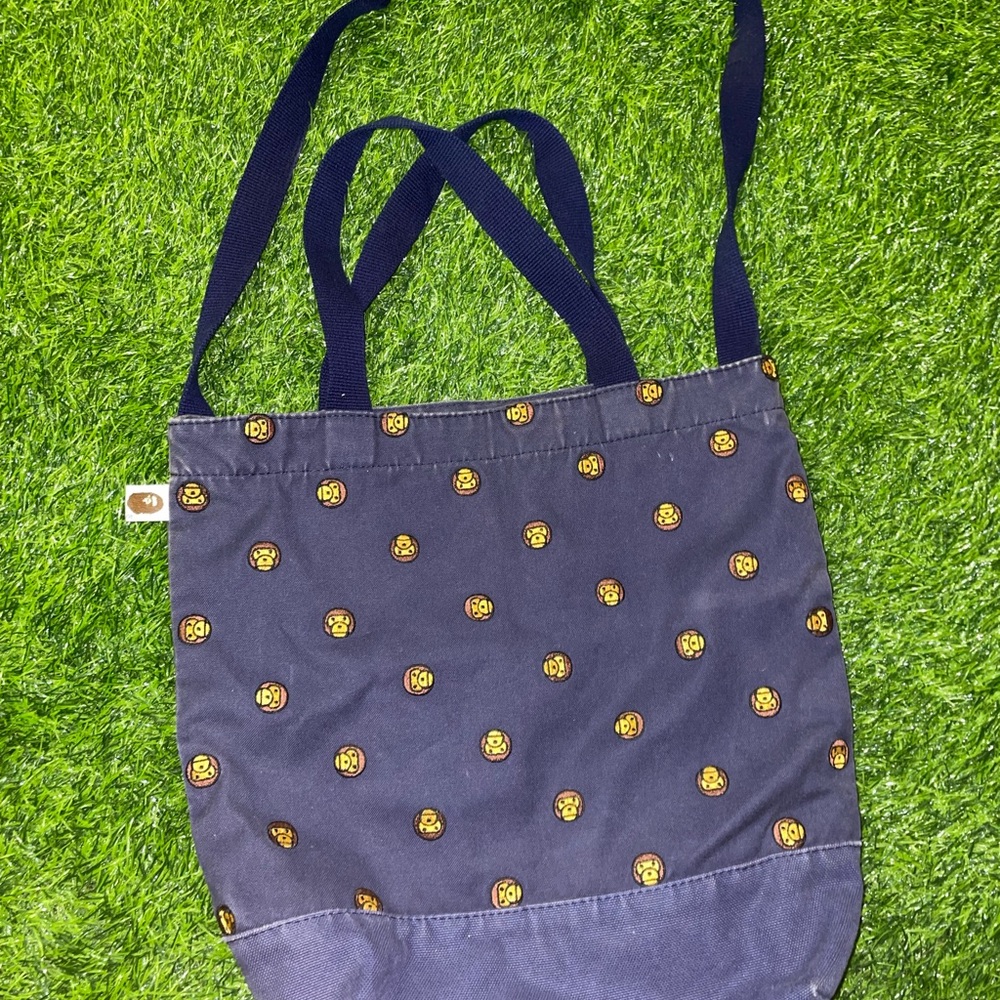 Bape by a bathing ape baby Milo tote bag